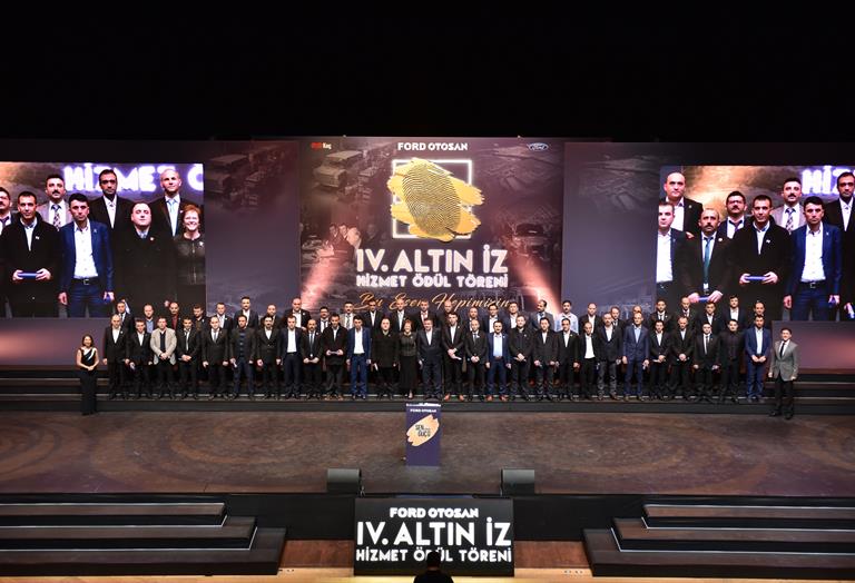 Ford Otosan’ın ‘Altın İz’ ödülleri görkemli bir törenle takdim edildi