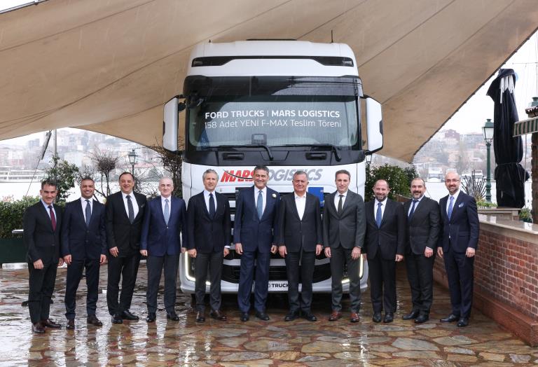Ford Trucks’tan Mars Logistics’e 158 Adet Yeni F-Max Teslimati